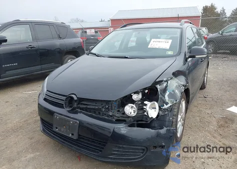 2011 Volkswagen Jetta Sportwagen 2.0L Tdi из США, поврежденный, VIN 3VWPL7AJ1BM705828